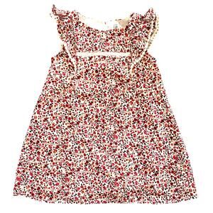 Baby Gap Size 3 Pink Spring Floral Dress Sleeveless Size 3